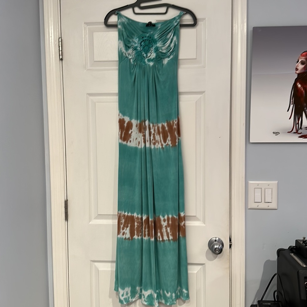 Sky maxi dress size small